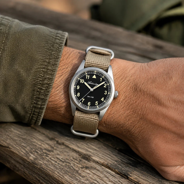 Brakmoor Watch 3.8 — Compact Field Watch, 100M Water Resistant