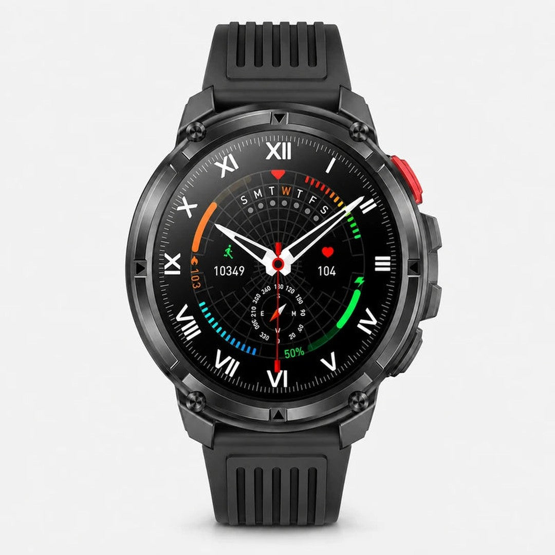 Brakmoor Titan Pro — Rugged Tactical Smartwatch for the Outdoors