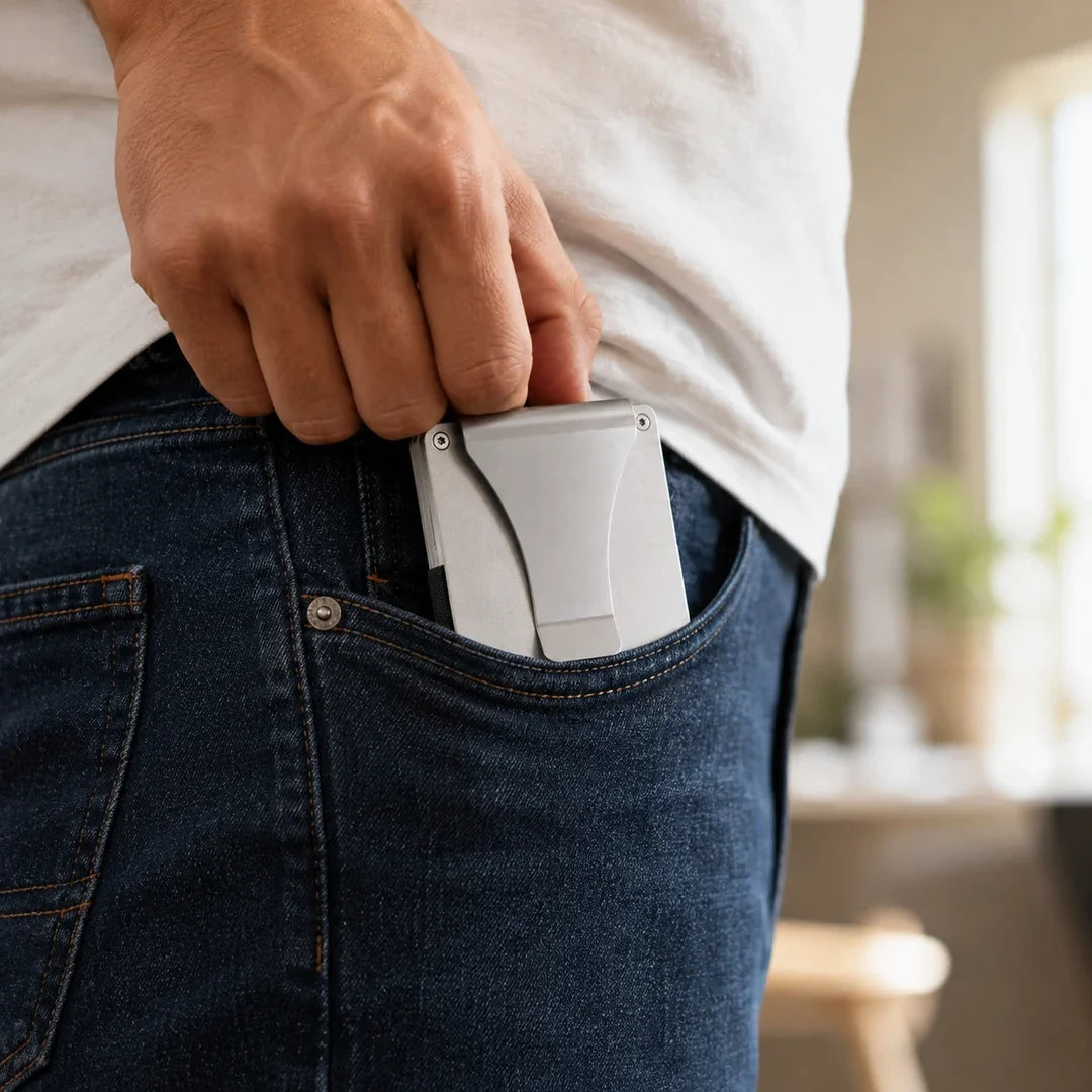 Titan Wallet — RFID-Shielded Metal Wallet for Tactical Everyday Carry