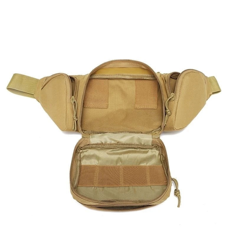 Lightweight Multi-compartment Rugged Waist Bag