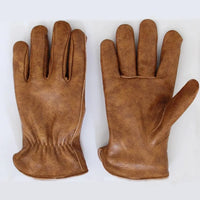 Anti-Slip Tie-Dye Brown Retro Gloves