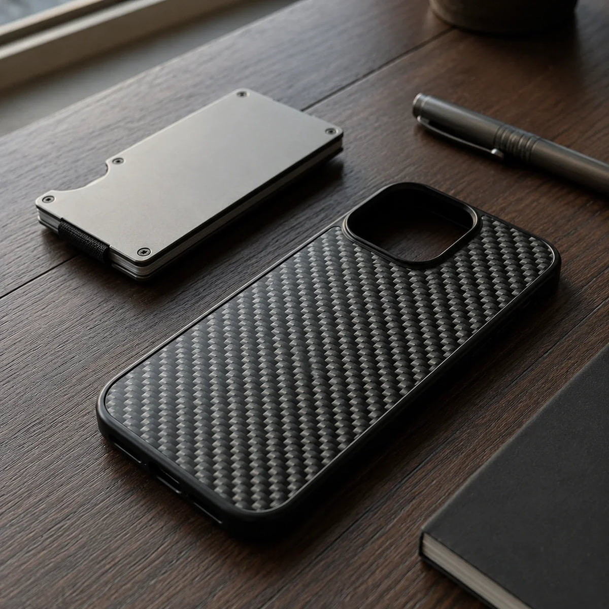CarbonArmor Case — Carbon Fiber Magnetic iPhone Case for Tactical Everyday Carry