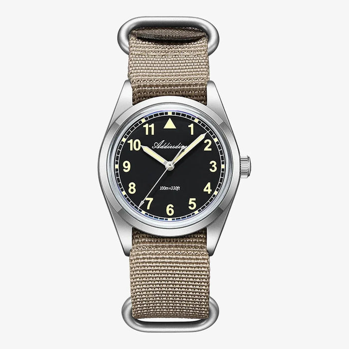 Brakmoor Watch 3.8 — Compact Field Watch, 100M Water Resistant