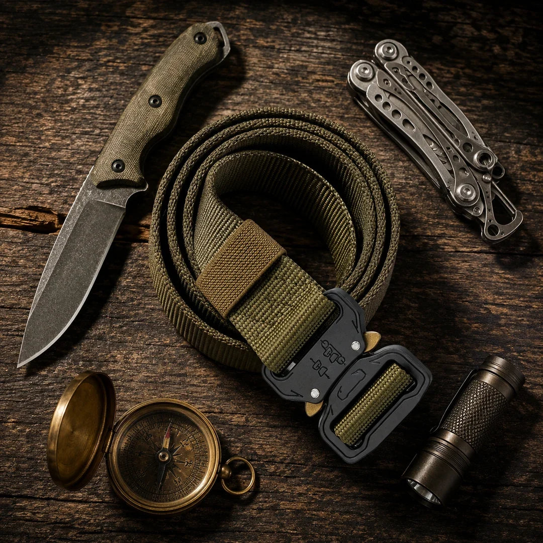 Explorer's Adjustable Tactical Gear Belt
