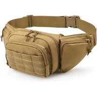 Lightweight Multi-compartment Rugged Waist Bag