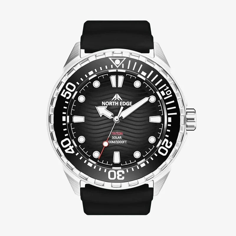 Brakmoor Quartzo 300 — Light-Charged 30ATM Dive Watch