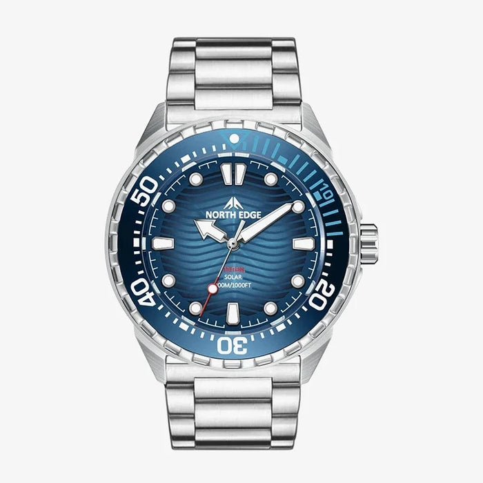 Brakmoor Quartzo 300 — Light-Charged 30ATM Dive Watch