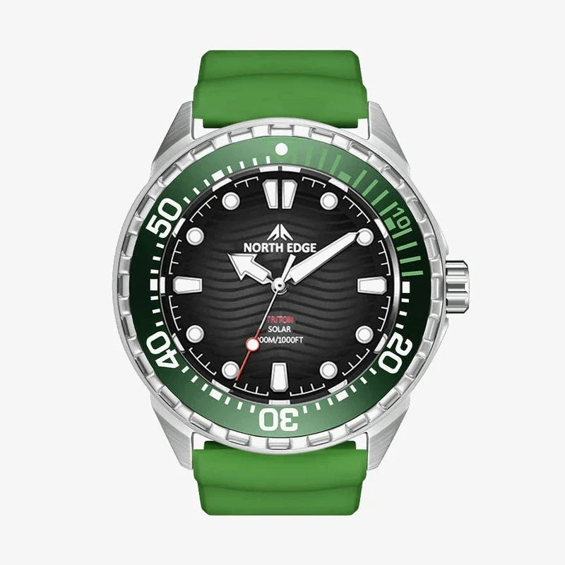 Brakmoor Quartzo 300 — Light-Charged 30ATM Dive Watch
