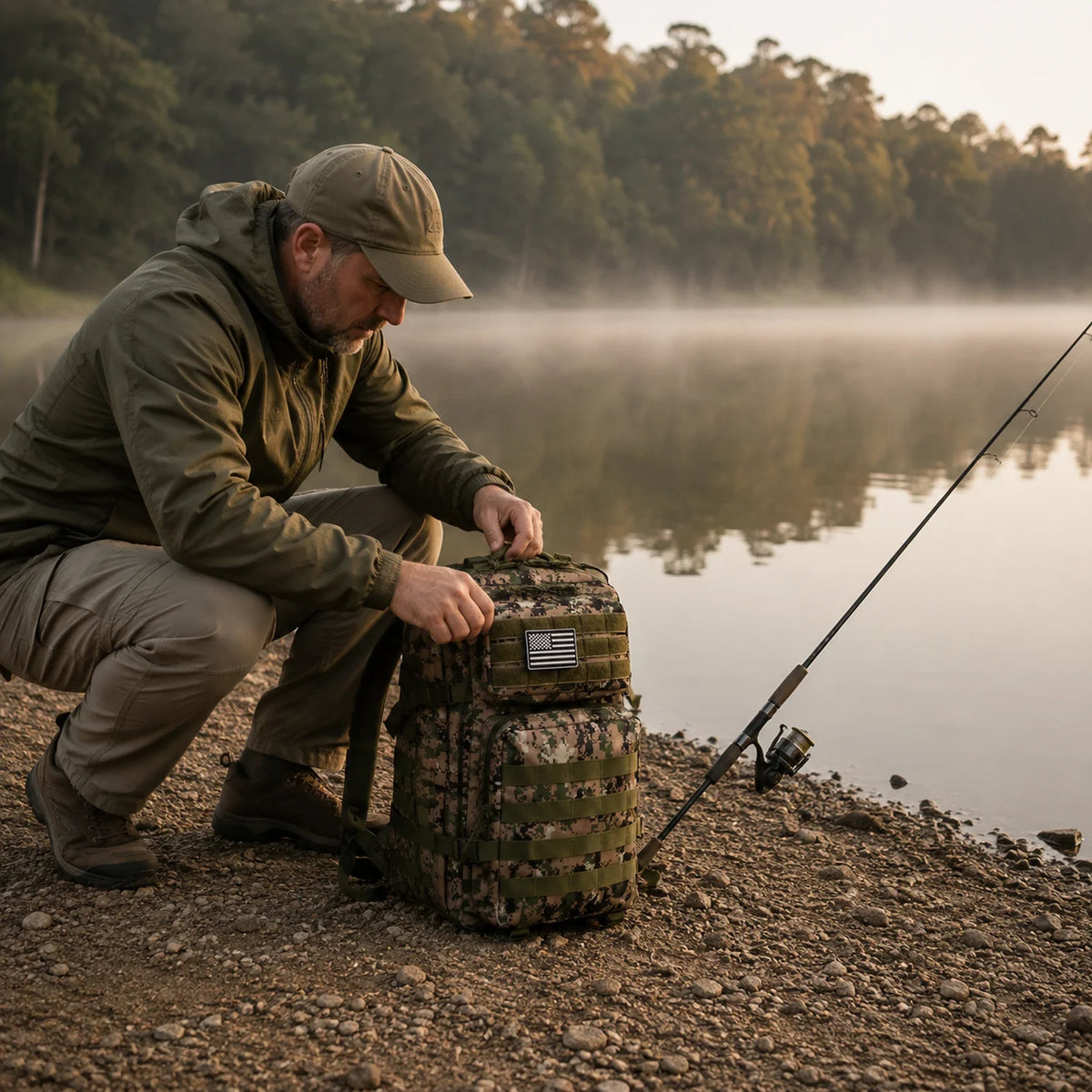 Heavy-Duty Ergonomic Outdoor Backpack