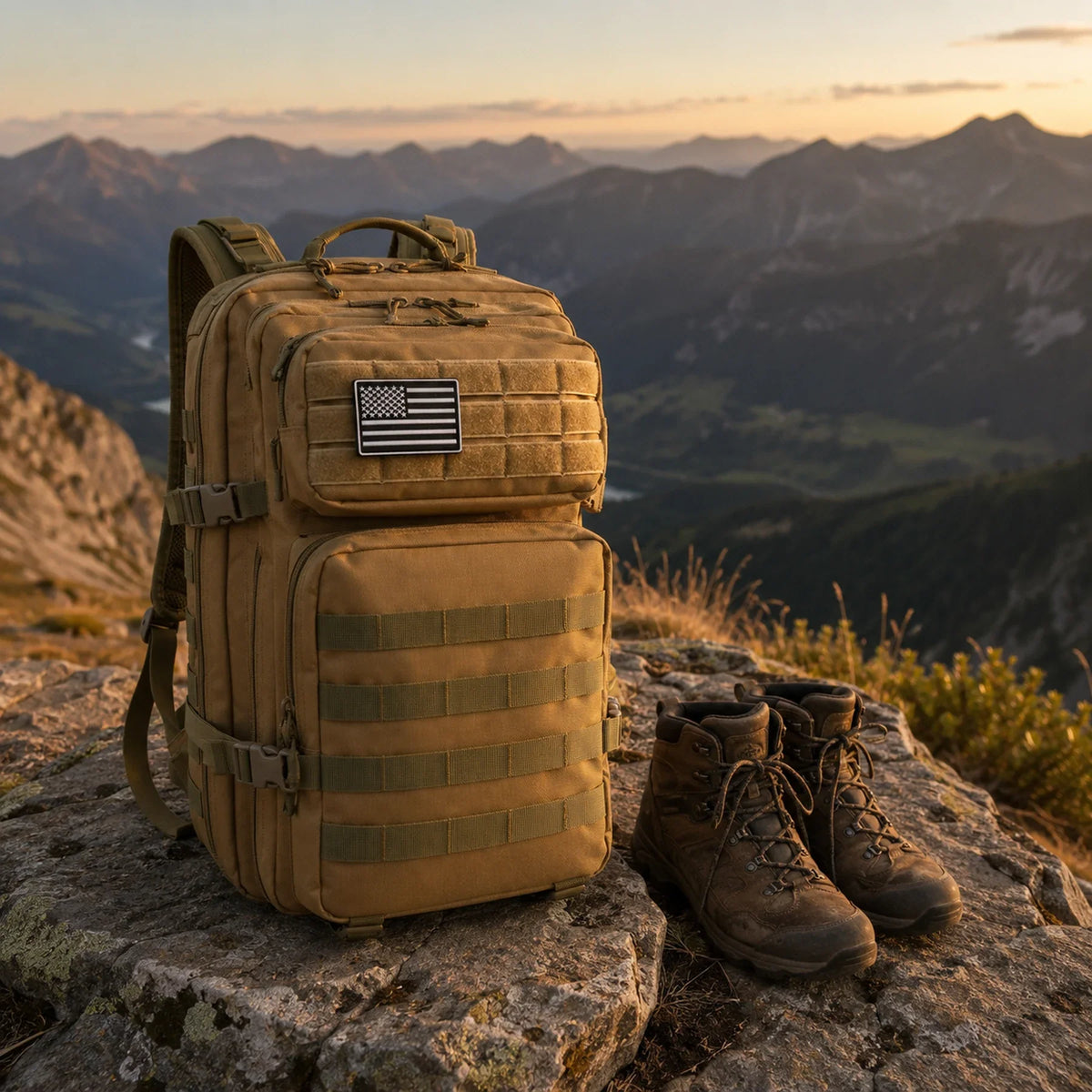 Heavy-Duty Ergonomic Outdoor Backpack