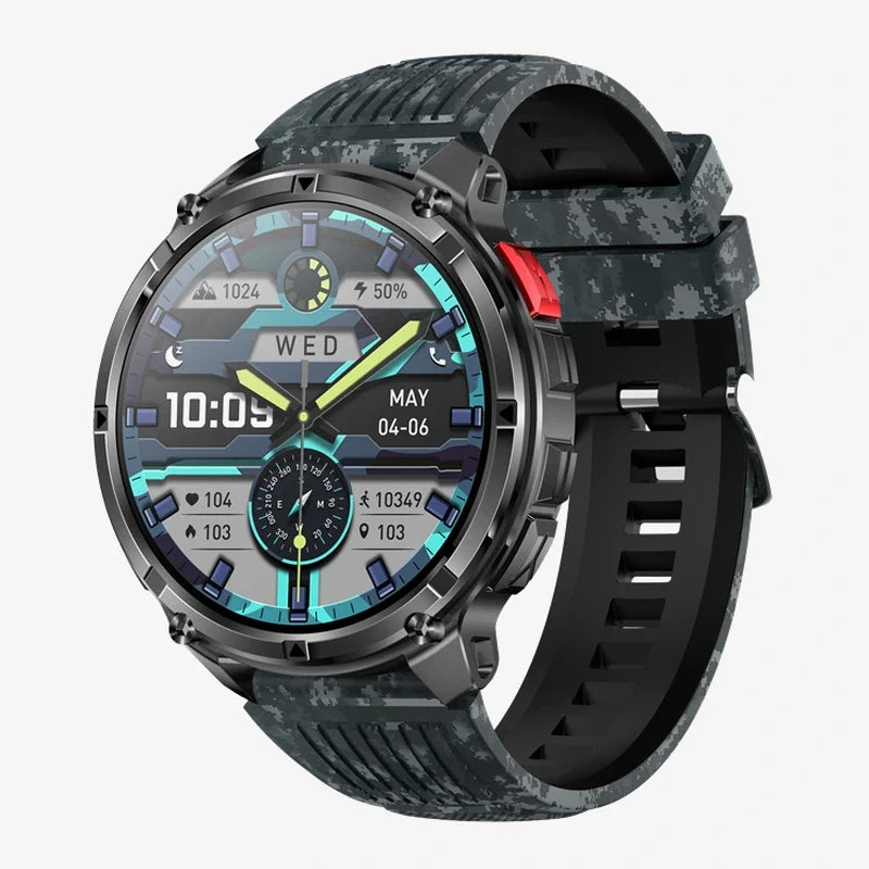 Brakmoor Titan Pro — Rugged Tactical Smartwatch for the Outdoors