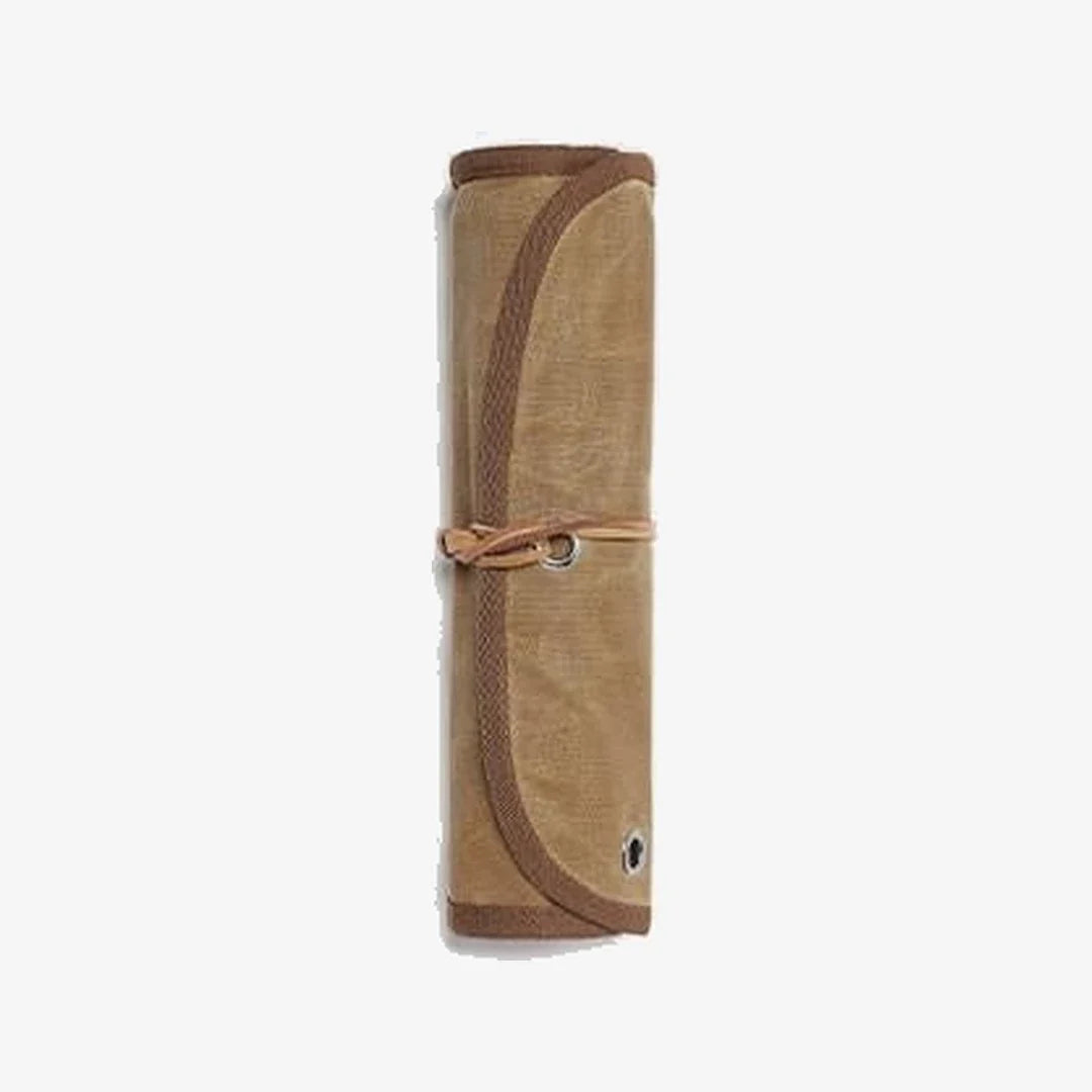 Multi-Compartment Outdoor Utensils Canvas Storage Bag