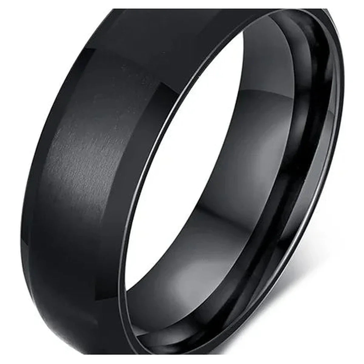 Valor Ring — Brushed Titanium Steel Ring for Everyday Strength