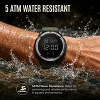 Brakmoor Watch 45 — Carbon Fiber Digital Watch for the Toughest Trails