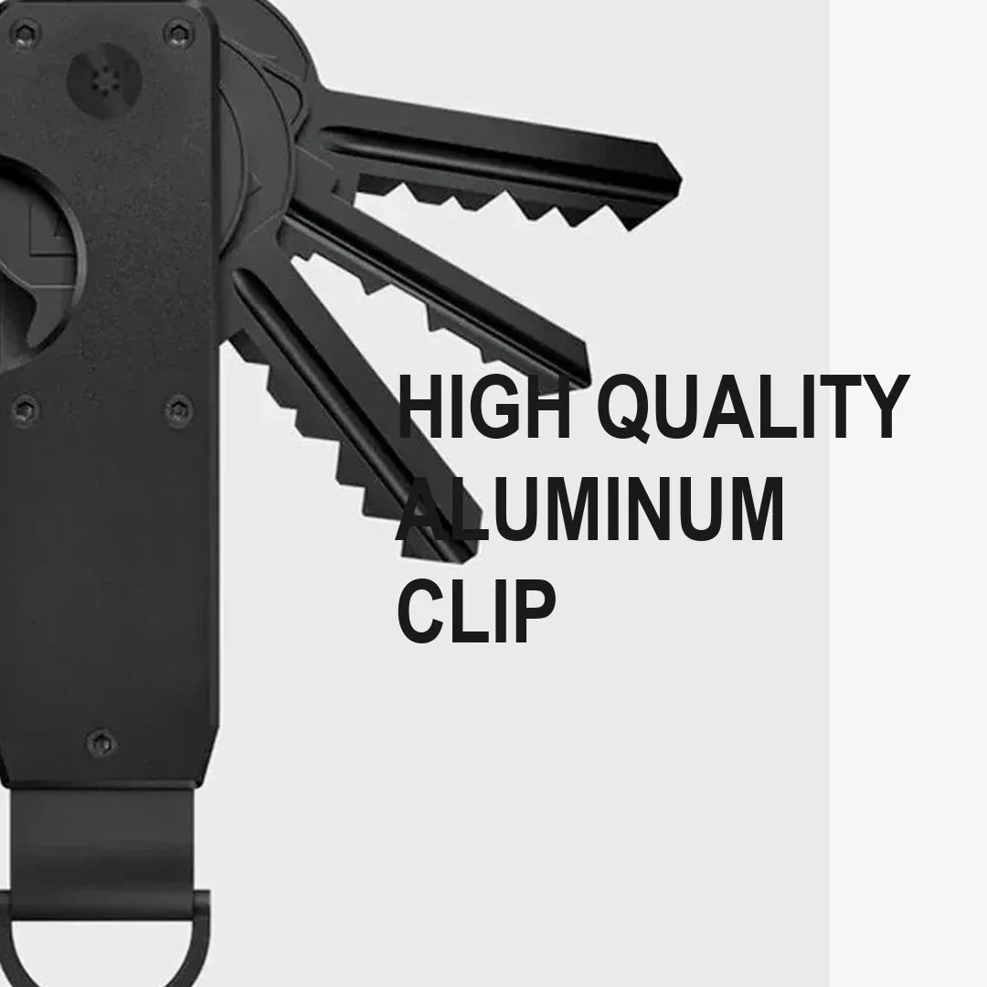 BrakShield Organizer — Compact Metal Key Organizer for Tactical Everyday Carry
